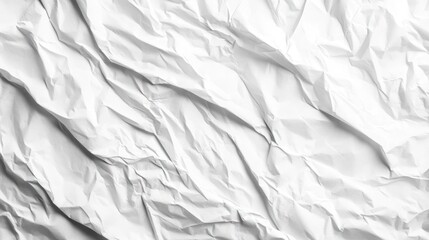 Crumpled white paper texture (4)