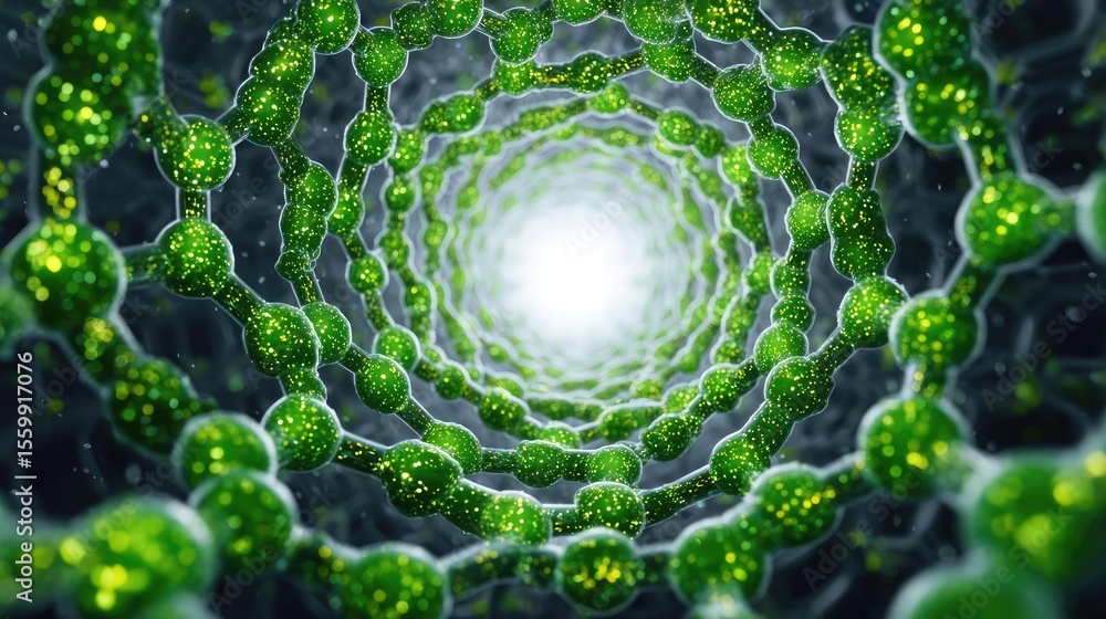 Poster green catalyst for hydrogen refueling and environmental reform concept. abstract representation of m