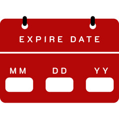 Expired date rubber stamp. Vector illustration. Old post red inked rubber stamp, document's mark, product validation, expired emblem, invalid valid sticker, timer caution massege, product deadline