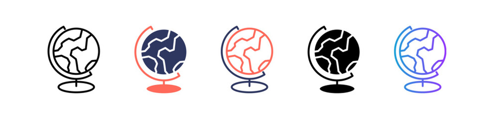 Globe multiple icon © Littlestar23