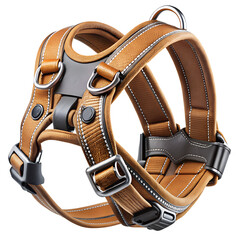 Realistic Dog Harness with Buckles