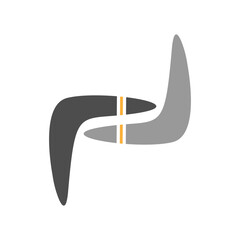 Boomerang logo icon design