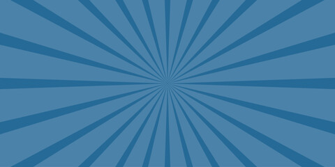Blue sunburst style design ideal for vintage retro comic book or pop art related concepts used for graphic design projects