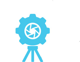 vector illustration of a gear