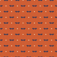 Seamless pattern with Retro Halloween Pattern for Holiday Packaging of Goods, Wallpaper, Home Decor and Textiles Fabric pattern for surface design and othe design projects