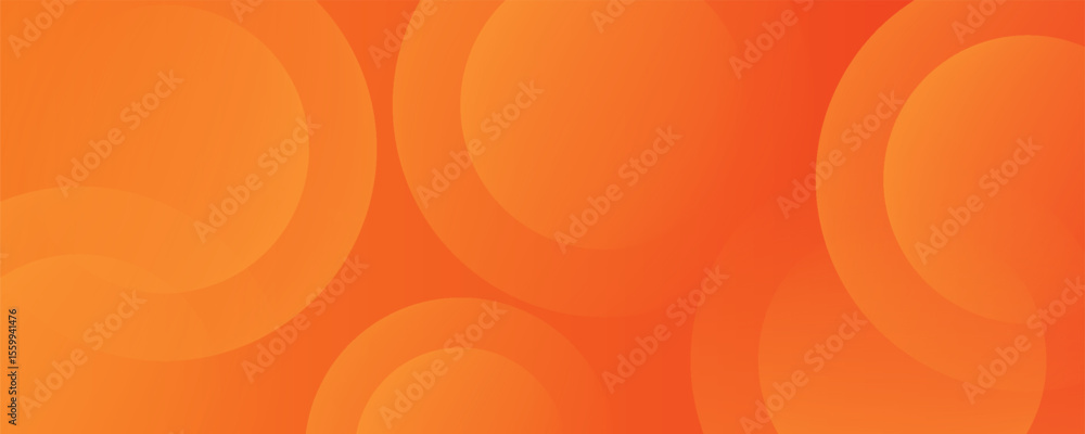 Aufkleber abstract orange circular background. dynamic sound wave. design element. vector illustration