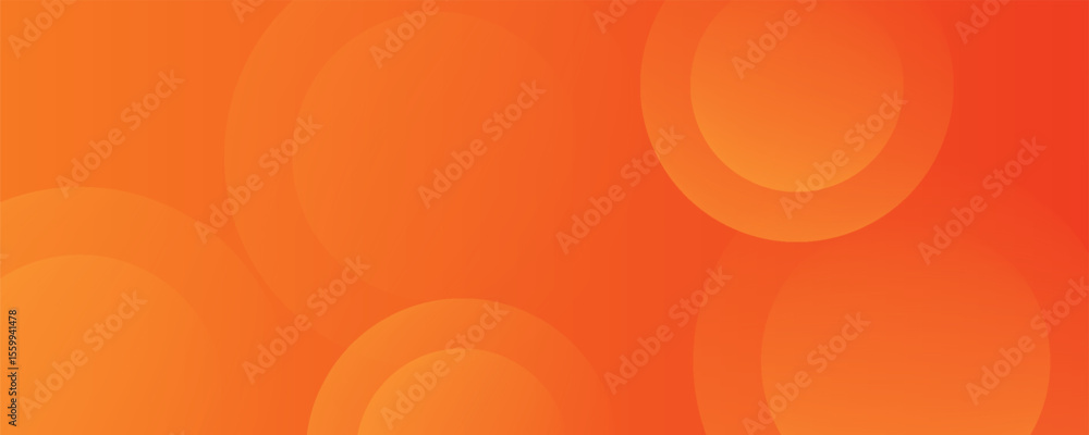 Aufkleber abstract orange circular background. dynamic sound wave. design element. vector illustration