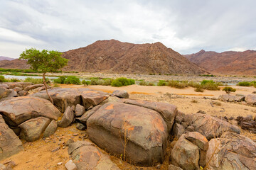 Arid landscape in the Richtersveld National Park