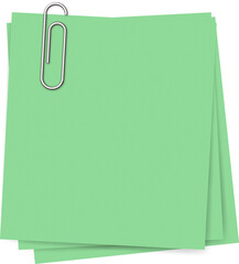 green paper clip school png