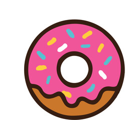 donut with sprinkles