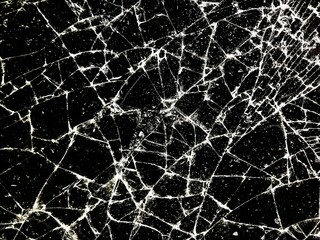 broken glass background