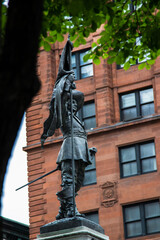 Maisonneuve Monument in Downtown Montreal Canada