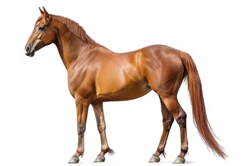 Obraz premium Arabian horse mammal animal herbivorous.