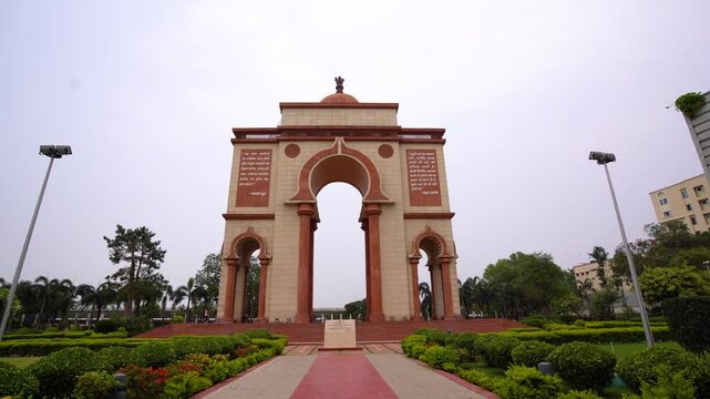 Sabhyata Dwar in Patna, Bihar, India, Popular Tourist Destination