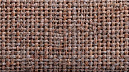 Rugged burlap weave, texture close-up, rustic farmhouse vibes, interwoven tapestry, Fiber Arts Month, National Sewing Machine Day