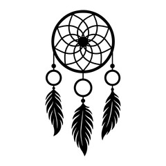 vector illustration of a tribal tattoo