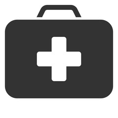 Obraz premium First aid kit icon