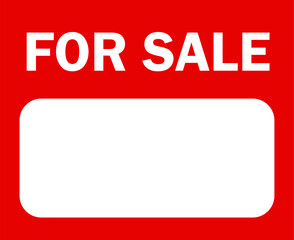 for sale sign design for templates.