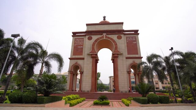 Sabhyata Dwar in Patna, Bihar, India, Popular Tourist Destination
