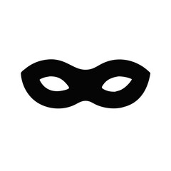 Mask superhero. Carnival mask icon. Vector