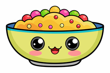 Ideal for use in breakfast-themed designs, food packaging, children's content, or educational materials