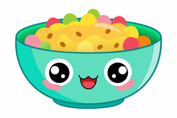 Ideal for use in breakfast-themed designs, food packaging, children's content, or educational materials