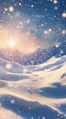 Fototapeta premium Winter Wonderland Sunrise