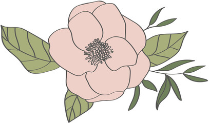 floral border decoration 