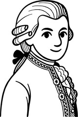 the virtuoso of vienna, composer, child prodigy, austria, piano, violin, musician, classical music, composer, Wolfgang Amadeus Mozart