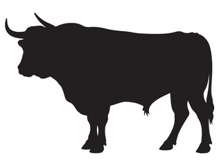 BULL SILHOUETTE