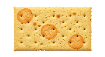 Isolated Cracker Biscuit