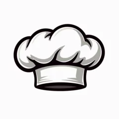 Chef's Hat Cartoon Illustration, Culinary Symbol for Cooking and Restaurant Industry, Vector Graphic Design © FEROHORA