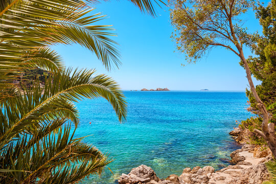 Adriatic Seascape. Dubrovnik, Croatia.