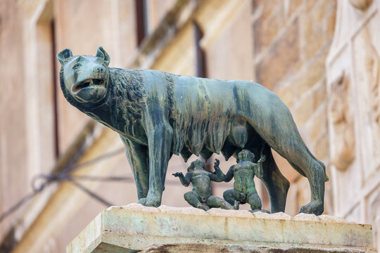 Capitoline Wolf. Rome, Italy