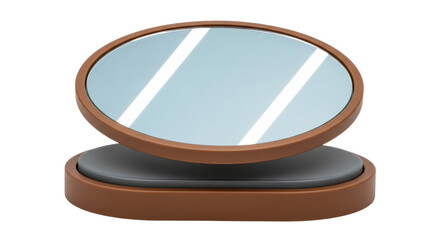 Isolated Table Mirror