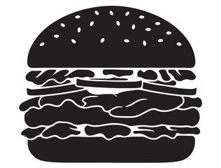 BURGER SILHOUETTE