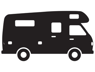 CAMPER VAN SILHOUETTE