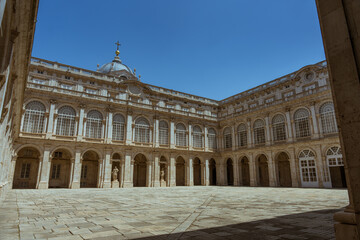 Royal palace in Madrid, Spain