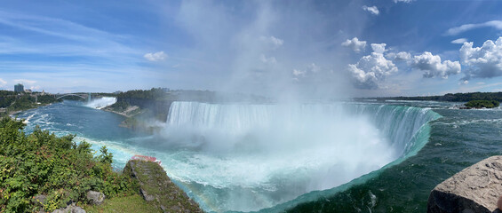 Horseshoe Falls, Niagara Falls from the Canadian side