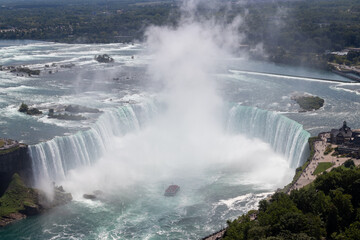 Horseshoe Falls, Niagara Falls from the Canadian side from Skylon Tower