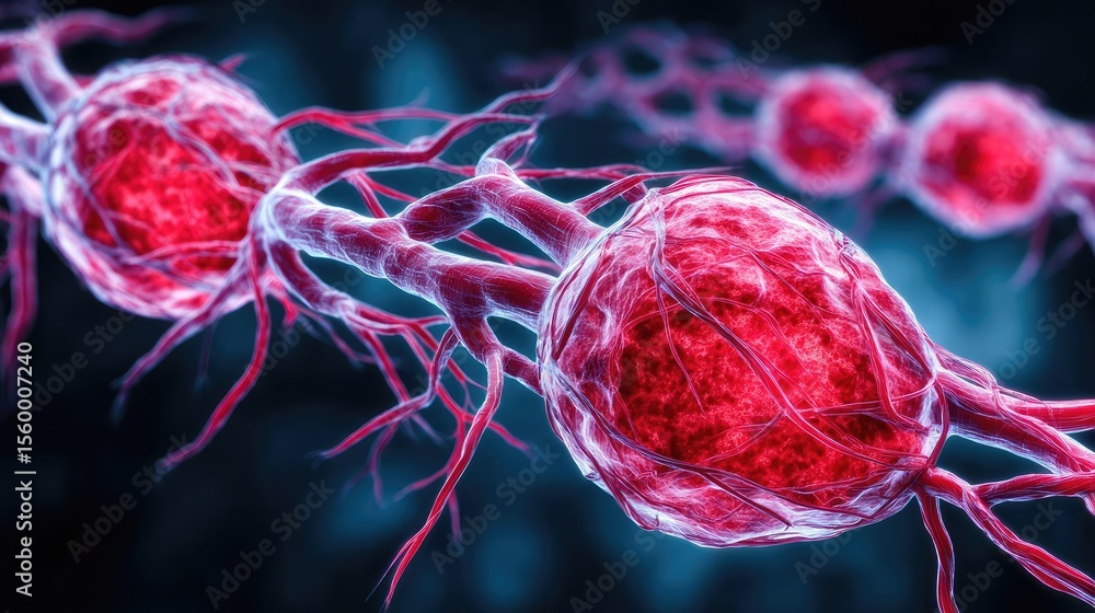 Poster low sodium and inactive lifestyle in plaque buildup concept. colorful depiction of interconnected ne