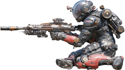 robot cyborg soldier