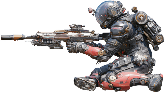 robot cyborg soldier