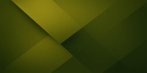 Minimal abstract design in soft green and yellow tones with layered geometric shapes and lighting

