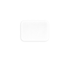 Transparent glassmorphism card with transparent glass frame PNG. Realistic Frosted glass morphism effect with blurred abstract gradient rectangle shape.