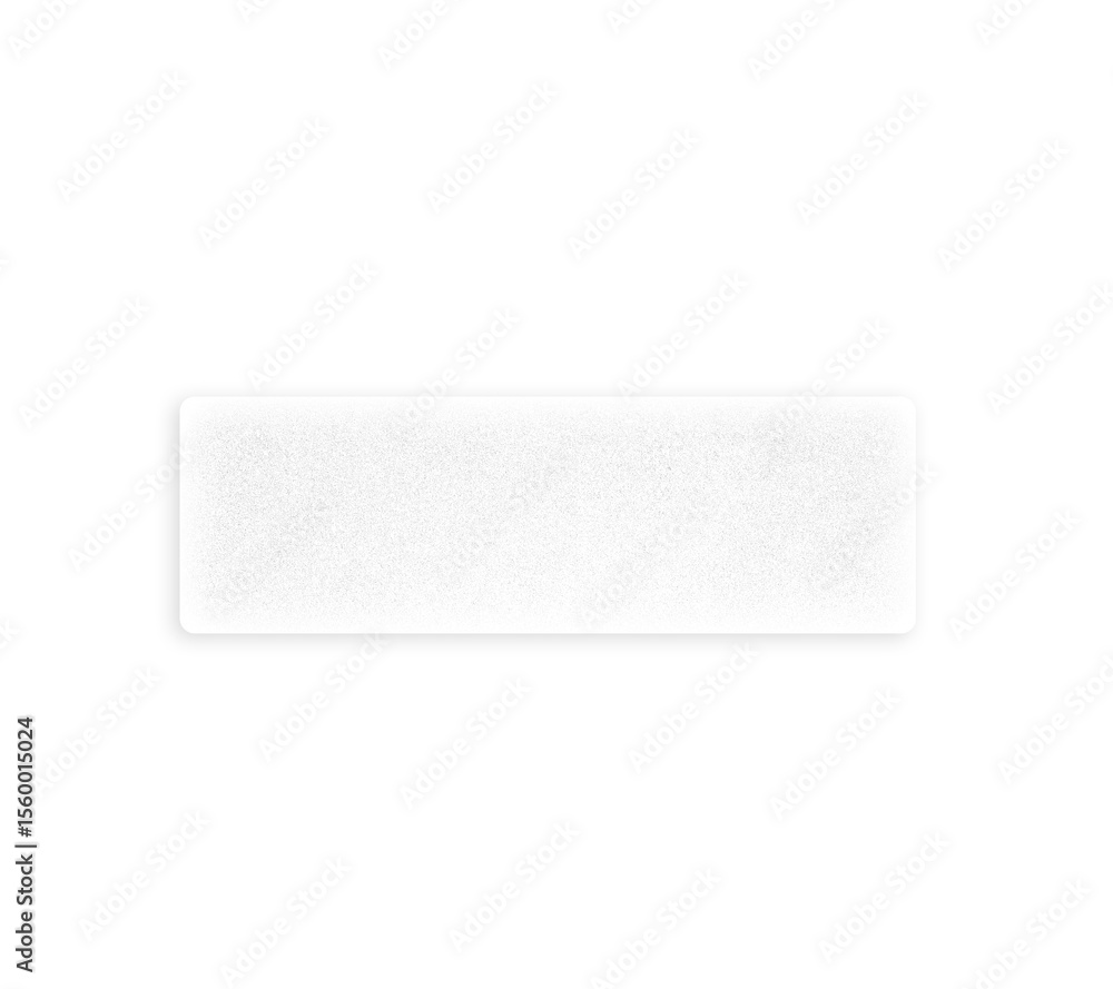Aufkleber Transparent glassmorphism card with transparent glass frame PNG. Realistic Frosted glass morphism effect with blurred abstract gradient rectangle shape.
