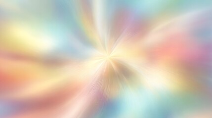 A pastel colored abstract background with a light burst emanating from the center point of the image