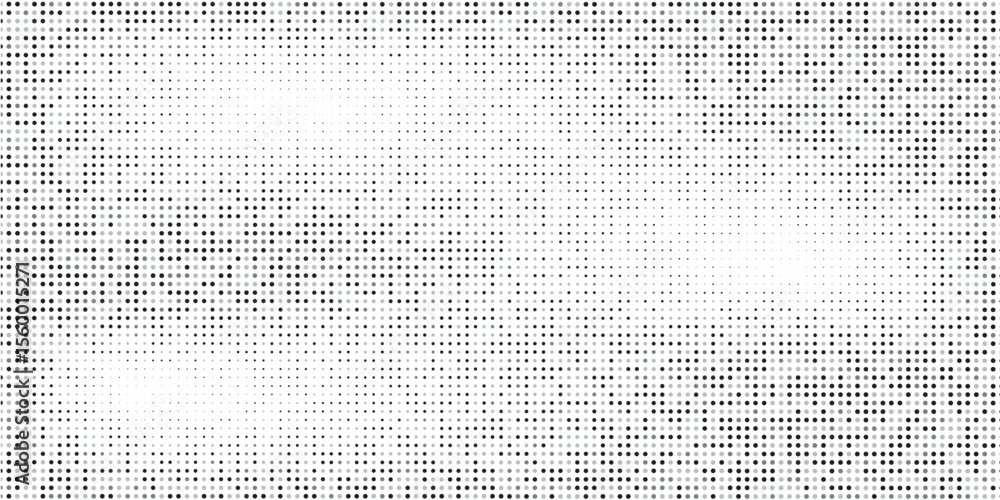 Poster halftone gradient. dotted gradient, smooth dots spraying and halftones dot background seamless horiz
