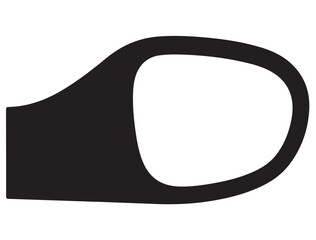 CAR MIRROR SILHOUETTE