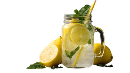 lemonade with lemon
